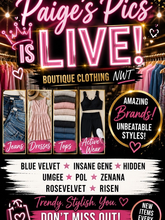 Other - Paige's Pics is Live! Boutique Clothing Li